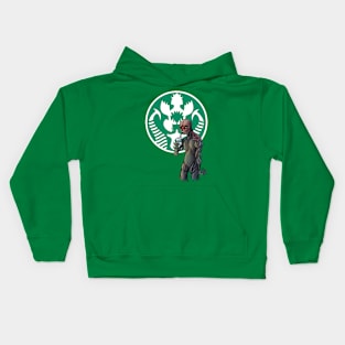 Vecna's coffee Kids Hoodie